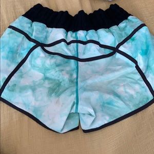 Lululemon Rare Tie Dye Tracker Shorts